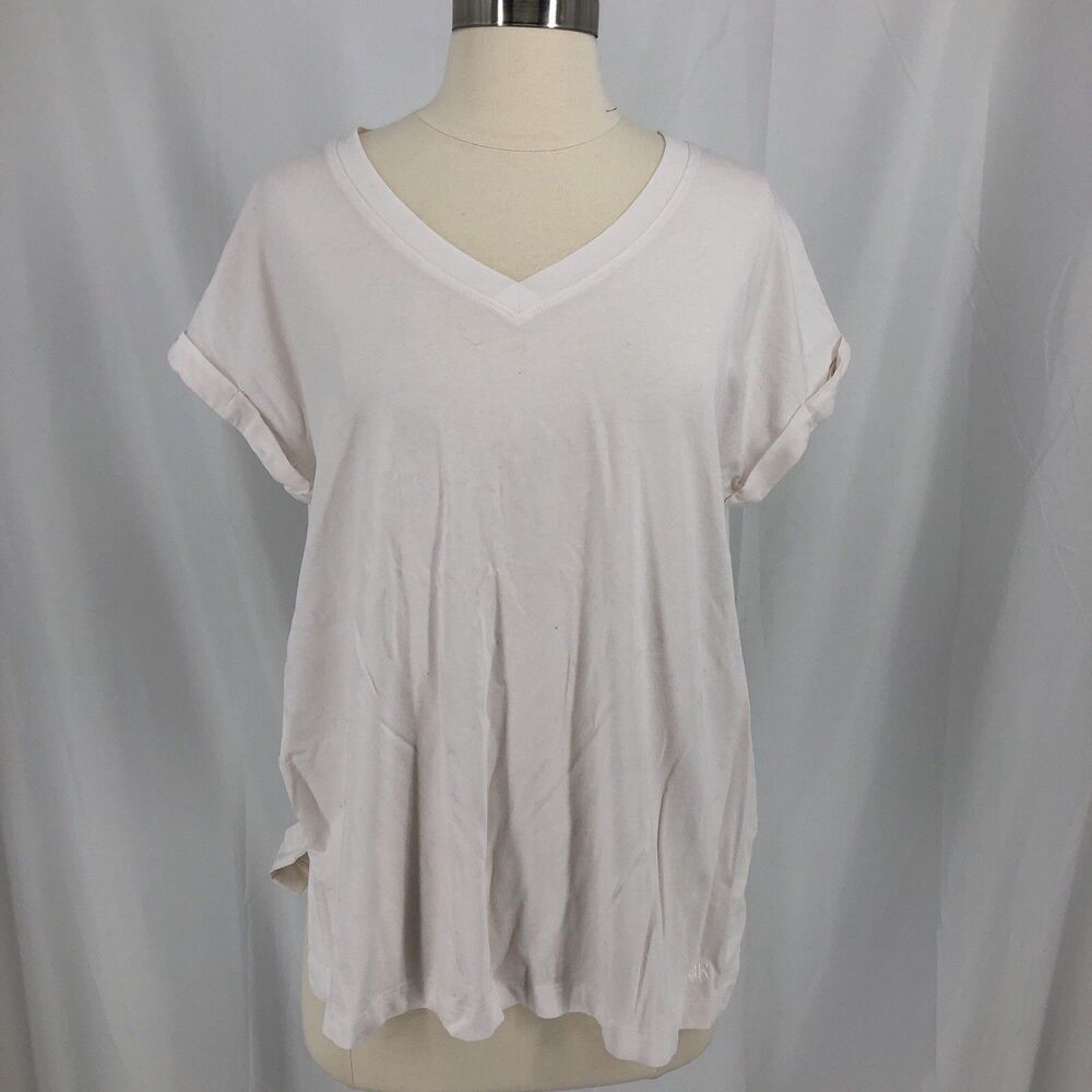 Banana Republic Timeless Tee T Shirt WHITE Medium